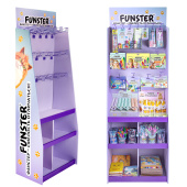 Стойка напольная для размещения товара FUNSTER, 180x60x40 см, 3 полки, 16 крючков, 507854 за 9&nbsp;549 ₽. Стойки и дисплеи.  Доставка по РФ. Без переплат!