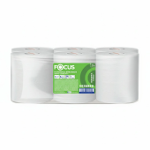 Полотенца бумажные с центральной вытяжкой 280 м, FOCUS (М2) Jumbo, 1-слойные, белые, КОМПЛЕКТ 6 рулонов, 5036889 за 3&nbsp;578 ₽. Полотенца бумажные профессиональные.  Доставка по РФ. Без переплат!