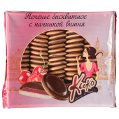 Печенье бисквитное глазированное КИКО со вкусом вишни 1,2 кг за 928 ₽. Печенье, крекеры, сухари и сушки.  Доставка по РФ. Без переплат!