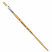 Кисть BRAUBERG щетина, плоская, №4, 200882 за 27 ₽. Кисти для рисования.  Доставка по РФ. Без переплат!