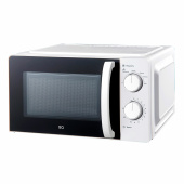 Микроволновая печь BQ (БИ-КЬЮ) MWO 20006SM/W, объем 20 л, мощность 700 Вт, механическое управление, белая, 86190542 за 10 286 ₽. Микроволновые печи.  Доставка по РФ. Без переплат!