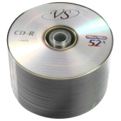 Диски CD-R VS 700 Mb 52x Bulk (термоусадка без шпиля), КОМПЛЕКТ 50 шт., VSCDRB5001 за 1 562 ₽. Диски CD, DVD, BD (Blu-ray). Доставка по РФ. Без переплат!