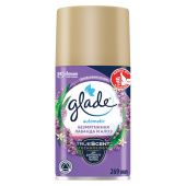 Сменный баллон 269 мл, GLADE "Безмятежная лаванда и алоэ" для автоматических освежителей, 864986 за 555 ₽. Сменные баллоны аэрозольные.  Доставка по РФ. Без переплат!