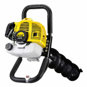 Мотобур HUTER GGD-52, 2,7 л.с., 8700 об/мин, объем двигателя 52 см3, 70/13/1 за 16 064 ₽. Мотобуры.  Доставка по РФ. Без переплат!