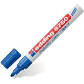 Маркер-краска лаковый (paint marker) EDDING "8750", СИНИЙ, 2-4 мм, круглый наконечник, алюминиевый корпус, E-8750/3 за 754 ₽. Маркеры-краски лаковые.  Доставка по РФ. Без переплат!
