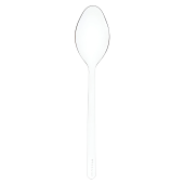 Ложка одноразовая 100 мм МИНИ, пластиковая, прозрачная, ВЗЛП, 5020П за 5 ₽. Ложки и размешиватели одноразовые.  Доставка по РФ. Без переплат!