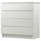 Комод BRABIX "Scandi CM-001", 750х330х730 мм, 4 ящика, ЛДСП, белый, 641900, ЦБ013659 -1 за 5&nbsp;334 ₽. Комоды мебельные "Scandi".  Доставка по РФ. Без переплат!