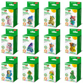 ФИГУРКА ИЗ ГИПСА с красками и кистью для росписи, ассорти, BRAUBERG KIDS, 665203 за 163 ₽. Наборы для рисования и моделирования.  Доставка по РФ. Без переплат!