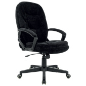 Кресло офисное BRABIX PREMIUM "Trend EX-568", велюр, черное, 533014 за 15 112 ₽. Кресла для руководителей.  Доставка по РФ. Без переплат!