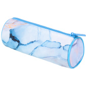 Пенал-тубус BRAUBERG, с эффектом Soft Touch, мягкий, "Blue marble", 22х8 см, 271570 за 178 ₽. Пеналы мягкие.  Доставка по РФ. Без переплат!
