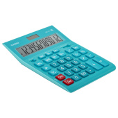 Калькулятор настольный CASIO GR-12С-LB (210х155 мм), 12 разрядов, двойное питание, ГОЛУБОЙ, GR-12C-LB-W-EP за 1 832 ₽. Калькуляторы настольные.  Доставка по РФ. Без переплат!
