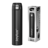 Термокружка 520 мл JOYLUX (ДЖОЙЛЮКС) ULTRA BLACK, нержавеющая сталь SUS304, черный матовый, 700277 за 685 ₽. Термокружки.  Доставка по РФ. Без переплат!