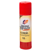 Клей-карандаш ЛУЧ "Школа творчества", 15 г, PVP основа, 29С 1736-08 за 42 ₽. Клей-карандаш.  Доставка по РФ. Без переплат!