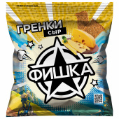 Гренки ржаные ФИШКА со вкусом сыра, 40 г, 28499 за 37 ₽. Печенье, крекеры, сухари и сушки.  Доставка по РФ. Без переплат!