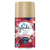 Сменный баллон 269 мл, GLADE "Пион и сочные ягоды" для автоматических освежителей, 864977 за 555 ₽. Сменные баллоны аэрозольные.  Доставка по РФ. Без переплат!