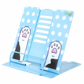 Подставка для книг и учебников BRAUBERG KIDS "Lil Paws", регулируемый угол наклона, металл, 238053 за 505 ₽. Подставки для книг.  Доставка по РФ. Без переплат!