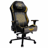 Кресло BRABIX PREMIUM "Tanos GM-180", мультиблок, 4D подлокотники, литой поролон, черное/желтое, 532953 за 30&nbsp;151 ₽. Кресла игровые.  Доставка по РФ. Без переплат!