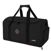 Сумка спортивная HEIKKI MOVE RENOWNED (ХЕЙКИ), отделение для обуви, черная, 28x51x26 см, 273909 за 1&nbsp;173 ₽. Сумки спортивные.  Доставка по РФ. Без переплат!