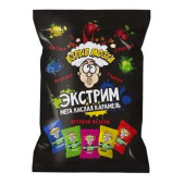 Карамель "ВЗРЫВ МОЗГА" ассорти 5 вкусов, 18 конфет в пакете, 56 г, КОНФИТОЙ, КТ95004 за 130 ₽. Леденцы, карамель и драже.  Доставка по РФ. Без переплат!