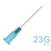 Иглы инъекционные одноразовые SFM 0,60 х 25 - 23G, КОМПЛЕКТ 100 шт. за 448 ₽. Иглы инъекционные.  Доставка по РФ. Без переплат!