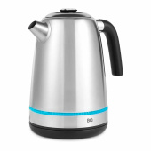 Чайник BQ (БИ-КЬЮ) KT1725SW, 1,7 л, 2200 Вт, закрытый нагревательный элемент, нержавеющая сталь, 86189558 за 3&nbsp;311 ₽. Чайники.  Доставка по РФ. Без переплат!