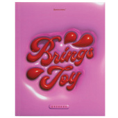 Дневник 5-11 класс 48 л., твердый, BRAUBERG, выборочный лак, с подсказом, "Brings Joy", 107194 за 103 ₽. Дневники для старших классов.  Доставка по РФ. Без переплат!