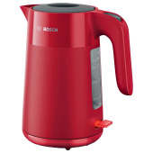 Чайник BOSCH TWK 2M164, 1,7 л, 2400 Вт, закрытый нагревательный элемент, пластик, красный за 8&nbsp;085 ₽. Чайники.  Доставка по РФ. Без переплат!