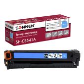Картридж лазерный SONNEN (SH-CB541A) для HP CLJ CP1215/1515 ВЫСШЕЕ КАЧЕСТВО, голубой, 1400 страниц, 363955 за 970 ₽. Картриджи и тонеры для цветных лазерных принтеров и МФУ.  Доставка по РФ. Без переплат!