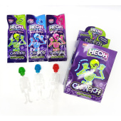 Карамель на неоновой палочке "Неон Скелетон", 10 г, КАНДИ КЛАБ, CAR193-1 за 17 ₽. Леденцы, карамель и драже.  Доставка по РФ. Без переплат!