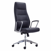 Кресло BRABIX PREMIUM ''Adept EX-752'', синхромеханизм, алюминий, экокожа, черное, 532930 за 38 101 ₽. Кресла современного дизайна.  Доставка по РФ. Без переплат!