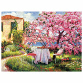 Картина стразами (алмазная мозаика) 30х40 см, ОСТРОВ СОКРОВИЩ "Краски юга", без подрамника, 662569 за 356 ₽. Алмазная вышивка.  Доставка по РФ. Без переплат!