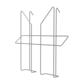 Лоток навесной для стоек ПАРУС, А4, 220х225х50 мм, проволочный, хром, 290445 за 386 ₽. Стойки напольные для каталогов, журналов и рекламы.  Доставка по РФ. Без переплат!