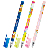 Ручка шариковая с принтом FUNSTER (ФАНСТЕР) STICK "КОТ-ЭНТУЗИАСТ", СИНЯЯ, SOFT TOUCH покрытие, узел 0,7 мм, линия 0,35 мм, 144398 за 40 ₽. Ручки шариковые неавтоматические.  Доставка по РФ. Без переплат!