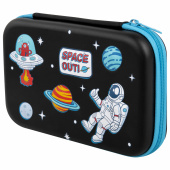 Пенал BRAUBERG KIDS большой удобный с откидной планкой, EVA, 22х15х4 см, "Space out", 271556 за 736 ₽. Пеналы каркасные.  Доставка по РФ. Без переплат!