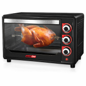 Мини-печь CENTEK CT-1530-36 GRILL, 1600 Вт, 36 л, ГРИЛЬ, таймер 90 мин., черная за 9 731 ₽. Электропечи.  Доставка по РФ. Без переплат!