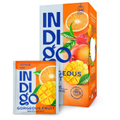 Чай INDIGO "Манго-цитрус" черный, 24 пакетика в конвертах по 1,7 г, HERB0082 за 289 ₽. Чай пакетированный.  Доставка по РФ. Без переплат!