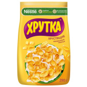 Готовый завтрак ХРУТКА "Хлопья кукурузные", 290 г, 92239 за 185 ₽. Сухие завтраки.  Доставка по РФ. Без переплат!
