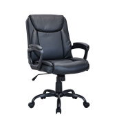 Кресло BRABIX "Forex EX-529", экокожа, разборное пятилучие, черное, 532980 за 9&nbsp;867 ₽. Кресла для руководителей.  Доставка по РФ. Без переплат!