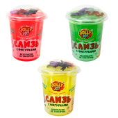 Слайм Слизь с фигурками, насекомые, 200 г, АССОРТИ 3 вида, JOLLY JOT (ДЖОЛЛИ ДЖОТ), 666664 за 145 ₽. Игрушки релаксирующие.  Доставка по РФ. Без переплат!