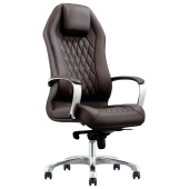 Кресло BRABIX PREMIUM "Aurus EX-705", мультиблок, алюминий, экокожа, коричневое, 532929 за 38&nbsp;101 ₽. Кресла современного дизайна.  Доставка по РФ. Без переплат!