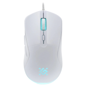Мышь проводная DEFENDER Arga GM-049, 1200/1800/2400/3600 dpi, 5 кнопок + 1 колесо-кнопка, белый, 52048 за 542 ₽. Мыши проводные компьютерные.  Доставка по РФ. Без переплат!