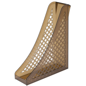 Лоток вертикальный для бумаг BRAUBERG ECO, 240х80х290 мм, сетчатый, дымчатый, 239015 за 231 ₽. Лотки вертикальные (стойки-уголки).  Доставка по РФ. Без переплат!