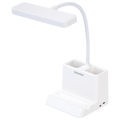 Настольная лампа / светильник беспроводная SONNEN PT-302, органайзер, USB, LED, 3 Вт, 3 режима, 238783 за 501 ₽. Светильники.  Доставка по РФ. Без переплат!