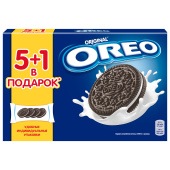 Печенье OREO с какао и начинкой с ванильным вкусом, 228 г, 9001068 за 300 ₽. Печенье, крекеры, сухари и сушки.  Доставка по РФ. Без переплат!