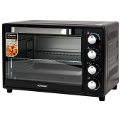 Мини-печь электрическая SONNEN EO-HL38K, 2000 Вт, 38 л, 3 режима нагрева, режим конвекции, таймер, механическое управление, черная, 458306 за 7&nbsp;037 ₽. Электропечи.  Доставка по РФ. Без переплат!