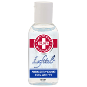 Антисептик-гель для рук (спирт 68%) 55 мл, LAFITEL (Лафитель), алоэ, честный знак за 64 ₽. Антисептики для рук и поверхностей.  Доставка по РФ. Без переплат!