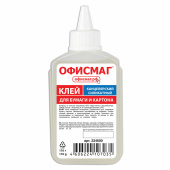 Клей канцелярский силикатный ОФИСМАГ (для бумаги, картона) 110 г, 224600 за 23 ₽. Клей канцелярский.  Доставка по РФ. Без переплат!