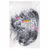 Дождик новогодний, КОМПЛЕКТ 5 штук, ширина 10 см, длина 2 м, серебристый, ЗОЛОТАЯ СКАЗКА, 592290 за 155 ₽. Мишура, дождик, гирлянды.  Доставка по РФ. Без переплат!