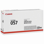 Картридж лазерный CANON (057) LBP228x/226dw/223dw/ MF449/446x/445dw/443dw, ресурс 3100 страниц, оригинальный, 3009C002 за 18 015 ₽. Картриджи и тонеры для черно-белых лазерных принтеров, копиров, факсов и МФУ.  Доставка по РФ. Без переплат!