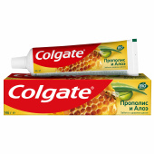 Зубная паста 100 мл COLGATE "Прополис и алоэ", забота о деснах, с фторидом и кальцием, 7891024131411 за 177 ₽. Зубные пасты.  Доставка по РФ. Без переплат!